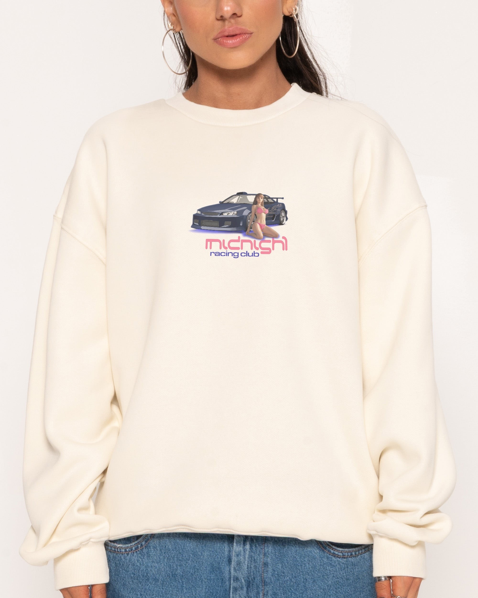 Midnight Racing Club Sweatshirt - Threadheads Unisex Graphic Sweatshirt
