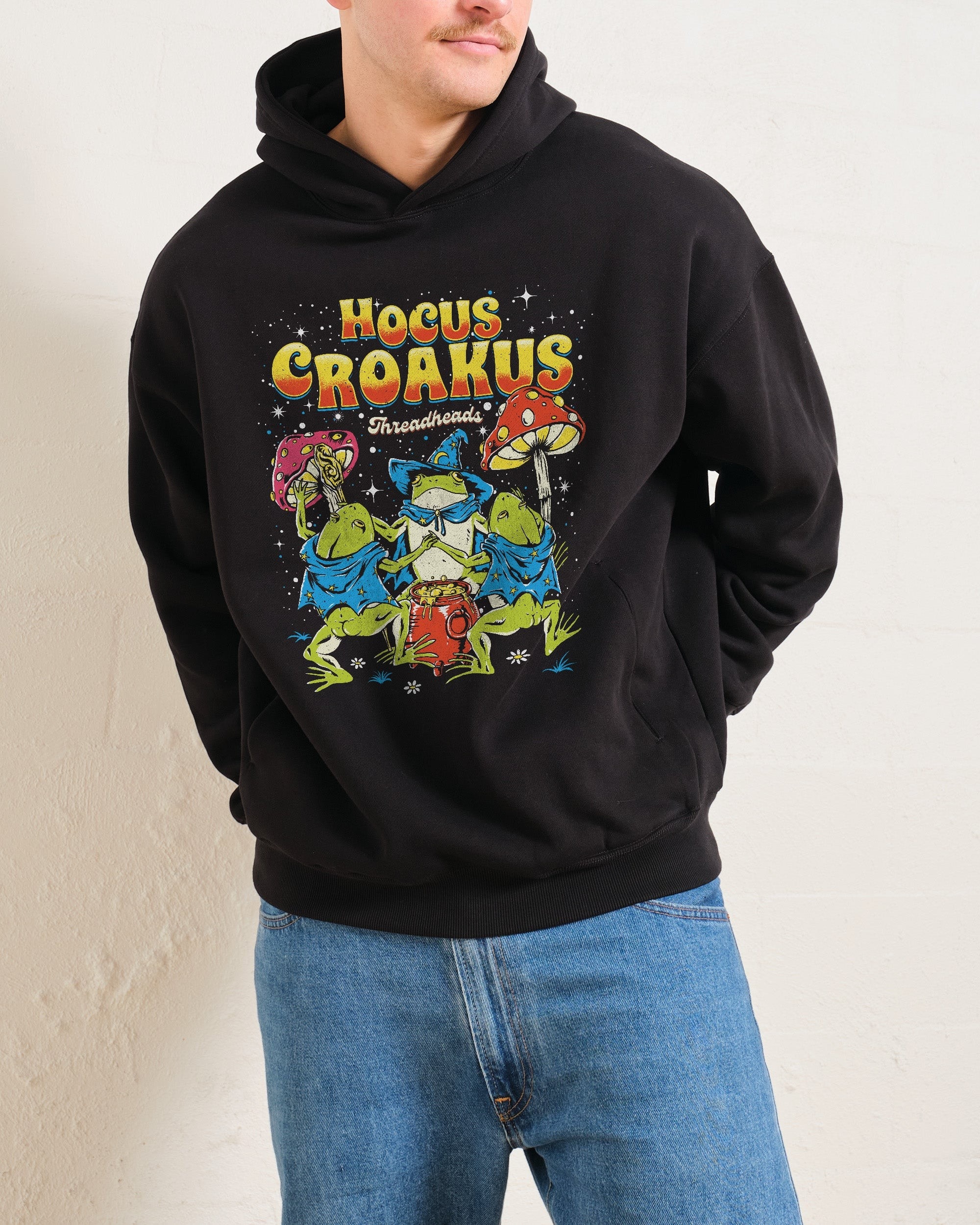 Hocus Croakus Hoodie - Threadheads Premium Unisex Graphic Hoodie