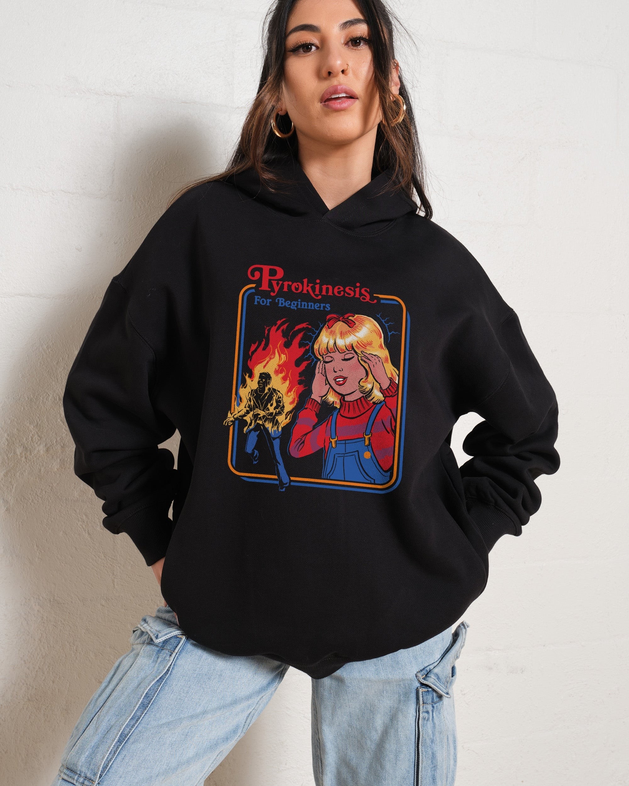 Pyrokinesis for Beginners Hoodie - Steven Rhodes Graphic Hoodie