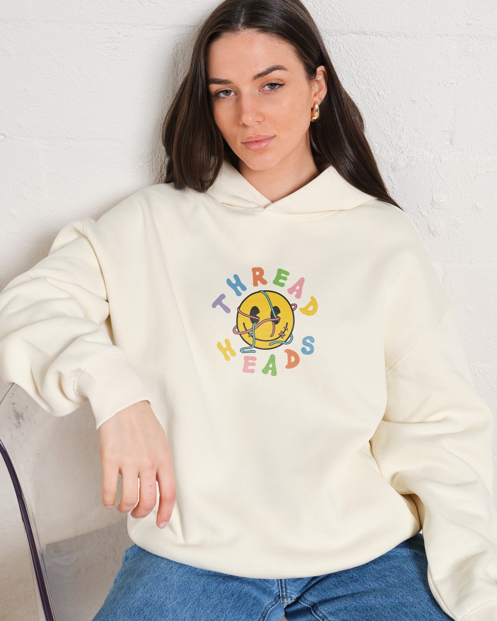 Thread Heads Hoodie Premium Unisex Graphic 340 GSM Cotton Blend