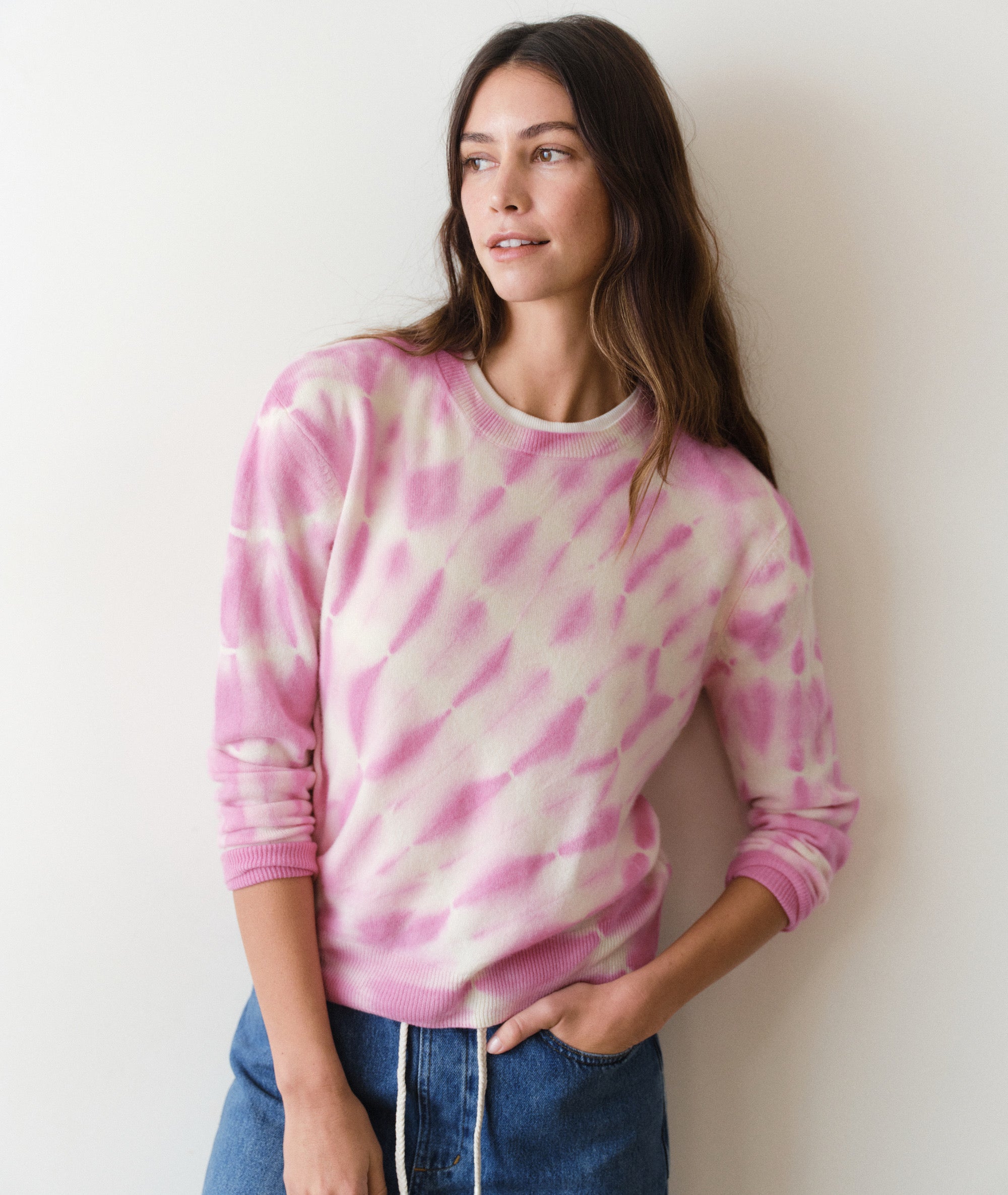 Harper Cashmere Tie Dye Sweater