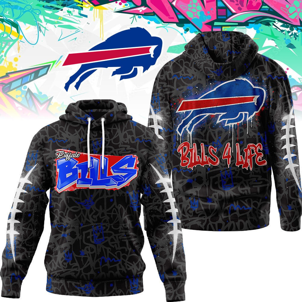 Glamasiacorner Men's Buffalo Bills Hoodie - Football