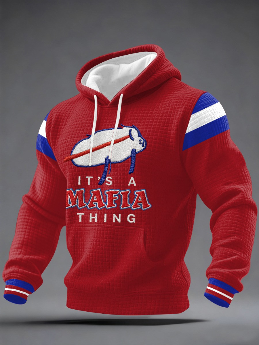 Glamasiacorner Men's Buffalo Bills Hoodie - Game Day Football