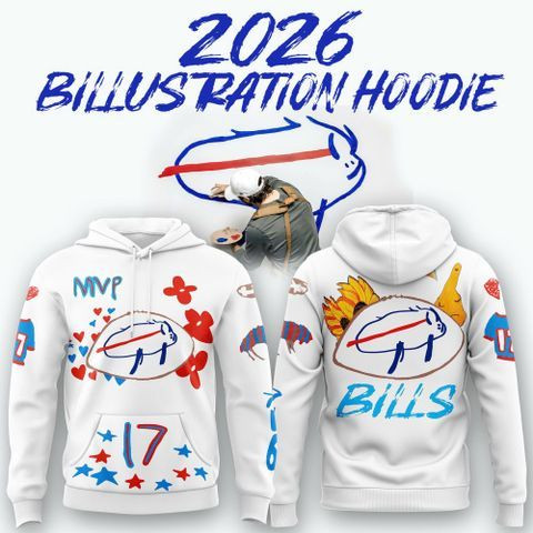Glamasiacorner Men's Buffalo Bills Hoodie - Game Day Football