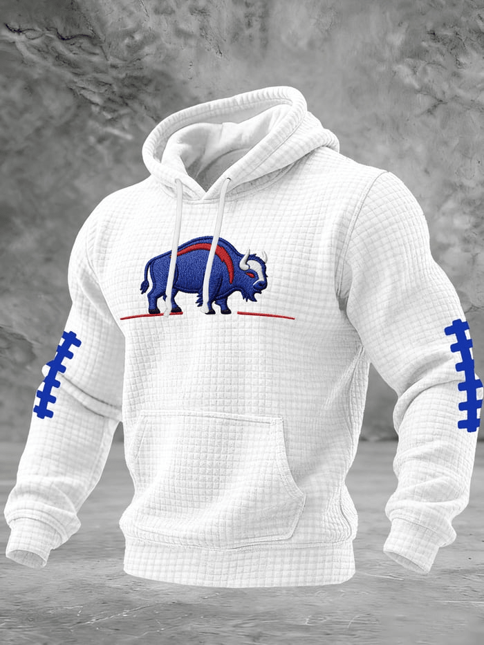 Glamasiacorner Men's Buffalo Bills Hoodie - Mascot