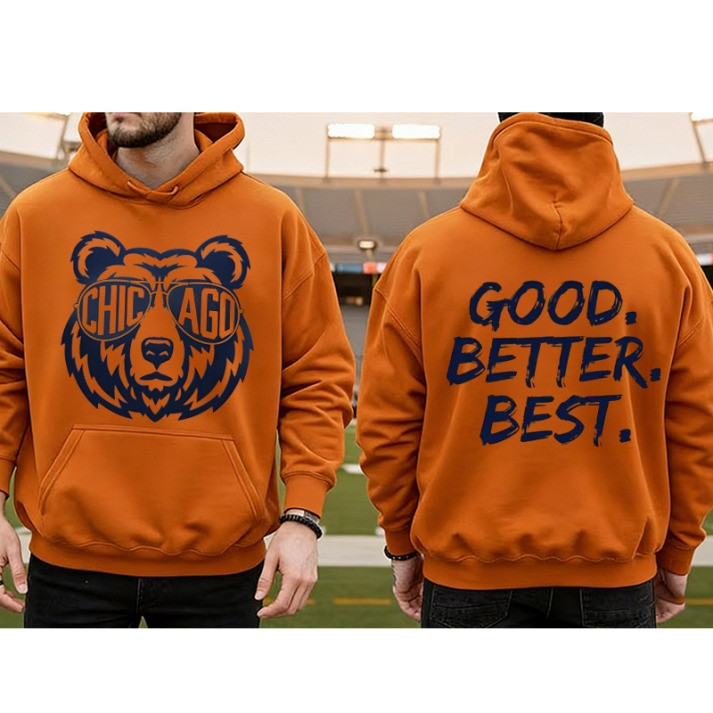 Glamasiacorner Men's Chicago Bears Hoodie - Football