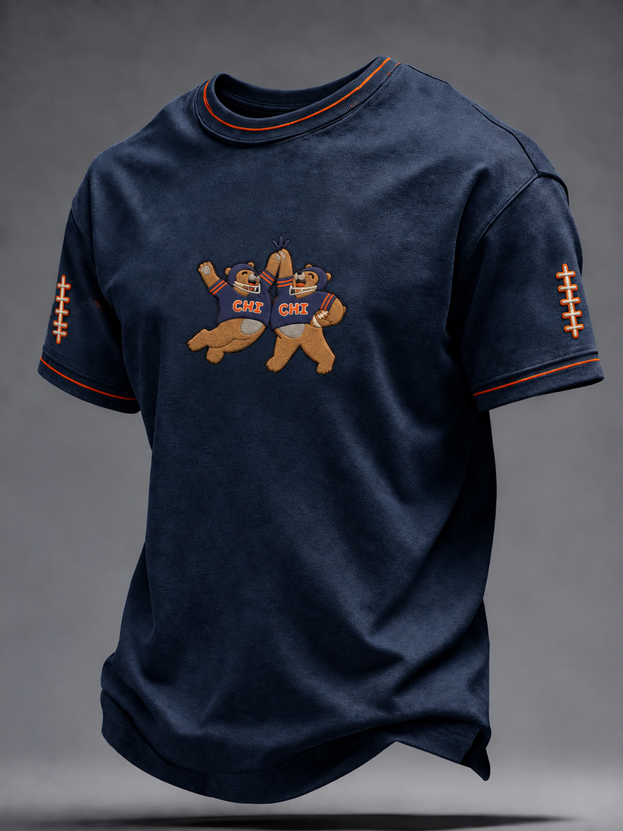 Glamasiacorner Men's Chicago Bears T-Shirt - Football