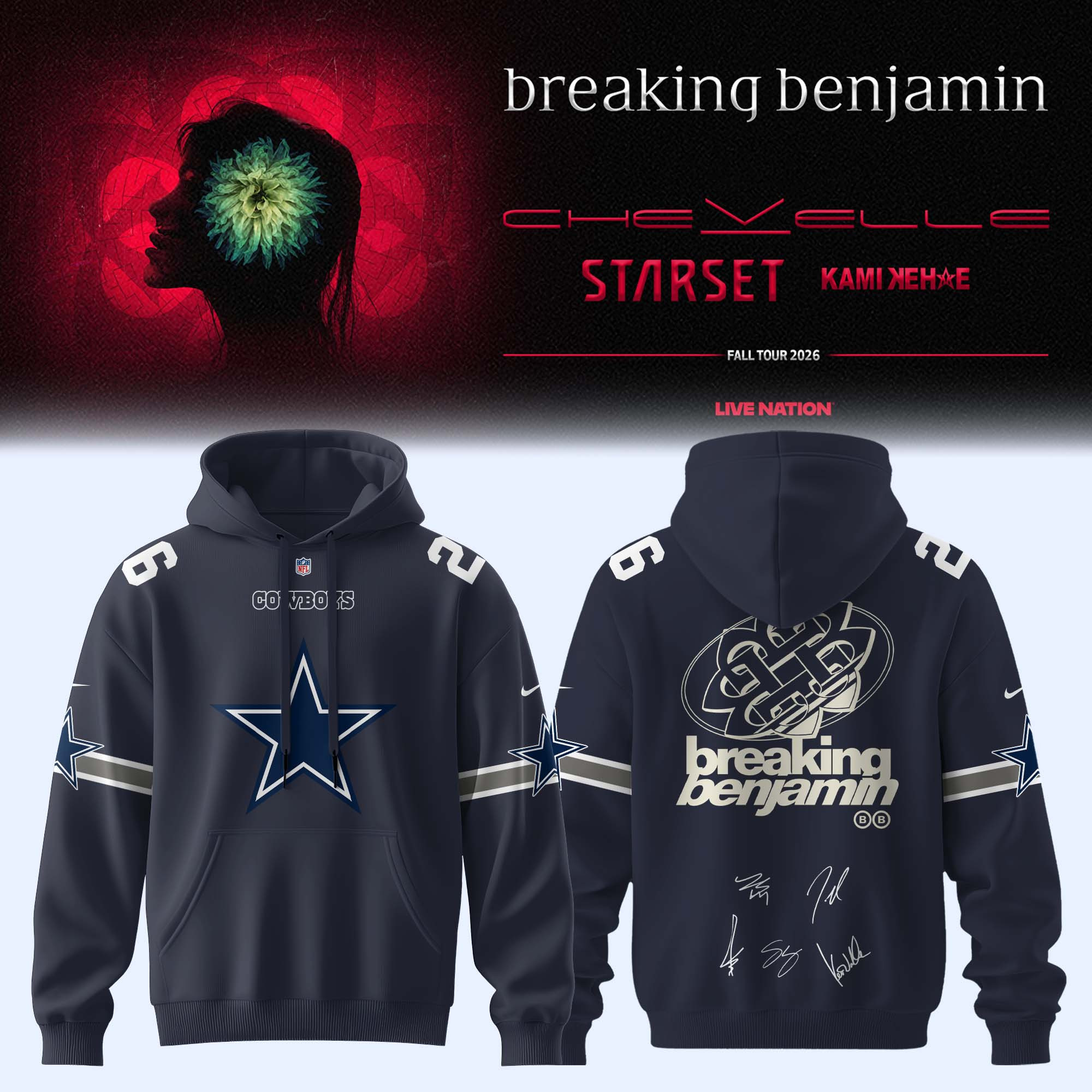 Glamasiacorner Men's Dallas Cowboys Hoodie
