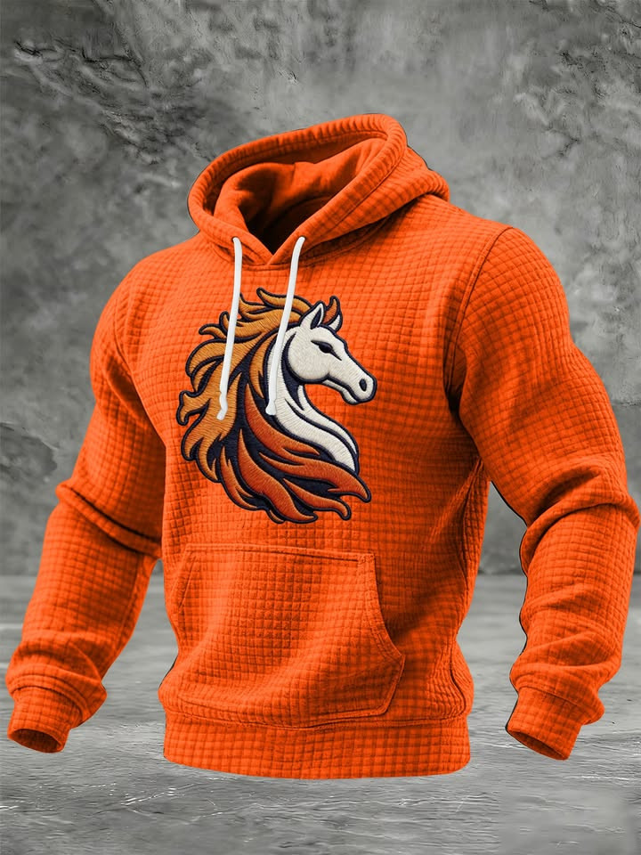 Glamasiacorner Men's Denver Broncos Hoodie - Mascot