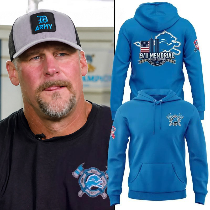 Glamasiacorner Men's Detroit Lions Hoodie