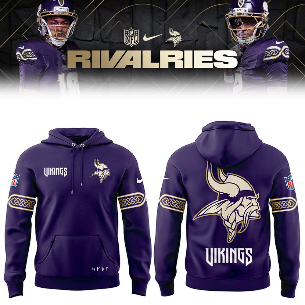 Glamasiacorner Men's Minnesota Vikings Hoodie - Football