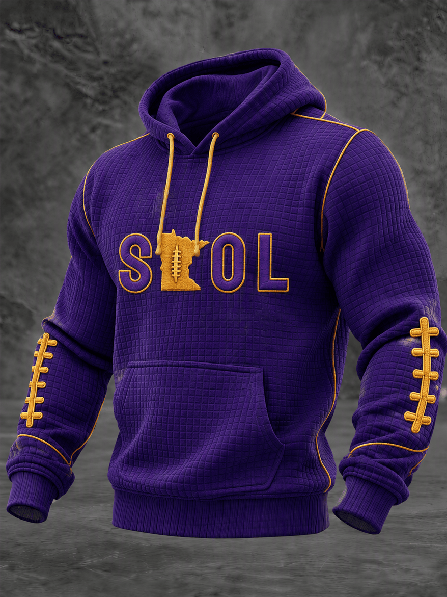 Glamasiacorner Men's Minnesota Vikings Hoodie - Football