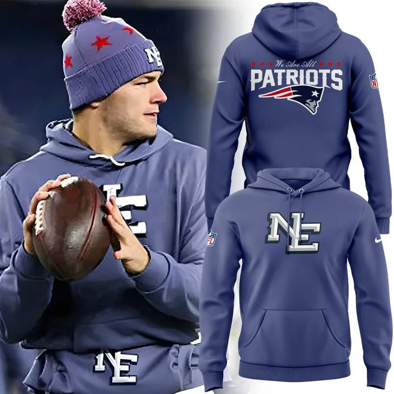 Glamasiacorner Men's New England Patriots Hoodie - Game Day