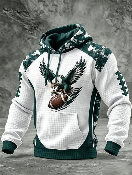 Glamasiacorner Men's Philadelphia Eagles Hoodie - Game Day Football