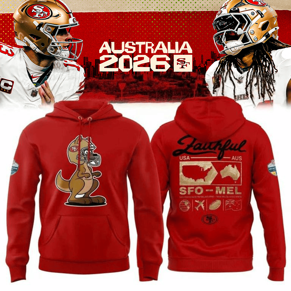 Glamasiacorner Men's San Francisco 49ers Hoodie