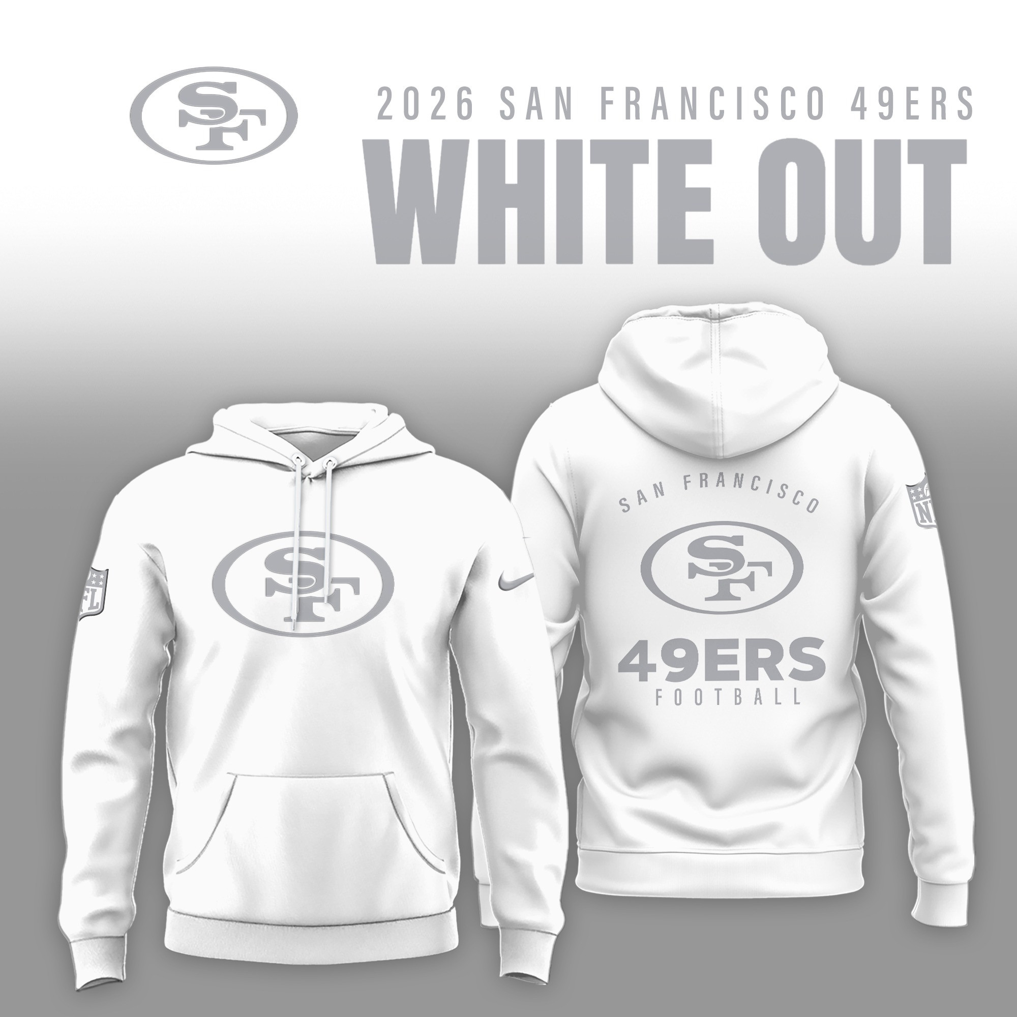 Glamasiacorner Men's San Francisco 49ers Hoodie - Football