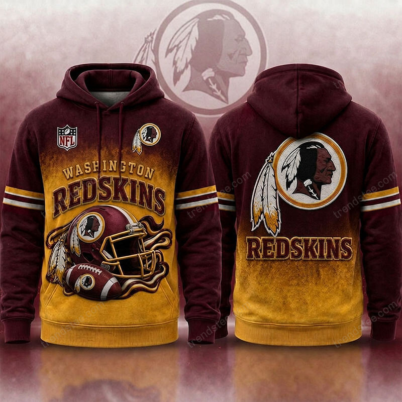 Glamasiacorner Men's Washington Redskins Hoodie - Game Day