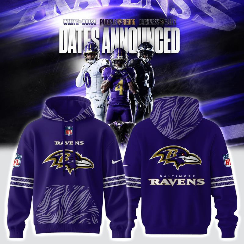 Glamasiacorner Unisex Baltimore Ravens Hoodie - Game Day
