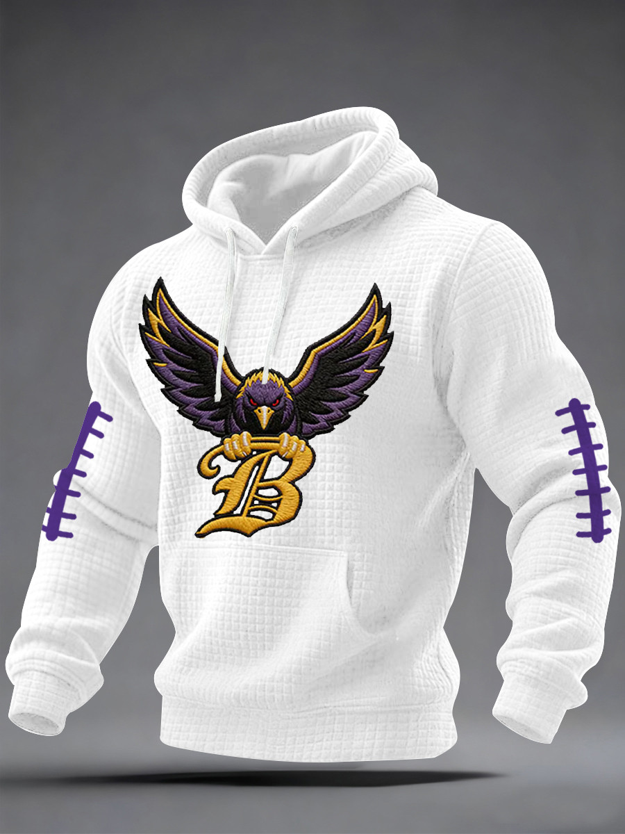 Glamasiacorner Unisex Baltimore Ravens Hoodie - Mascot