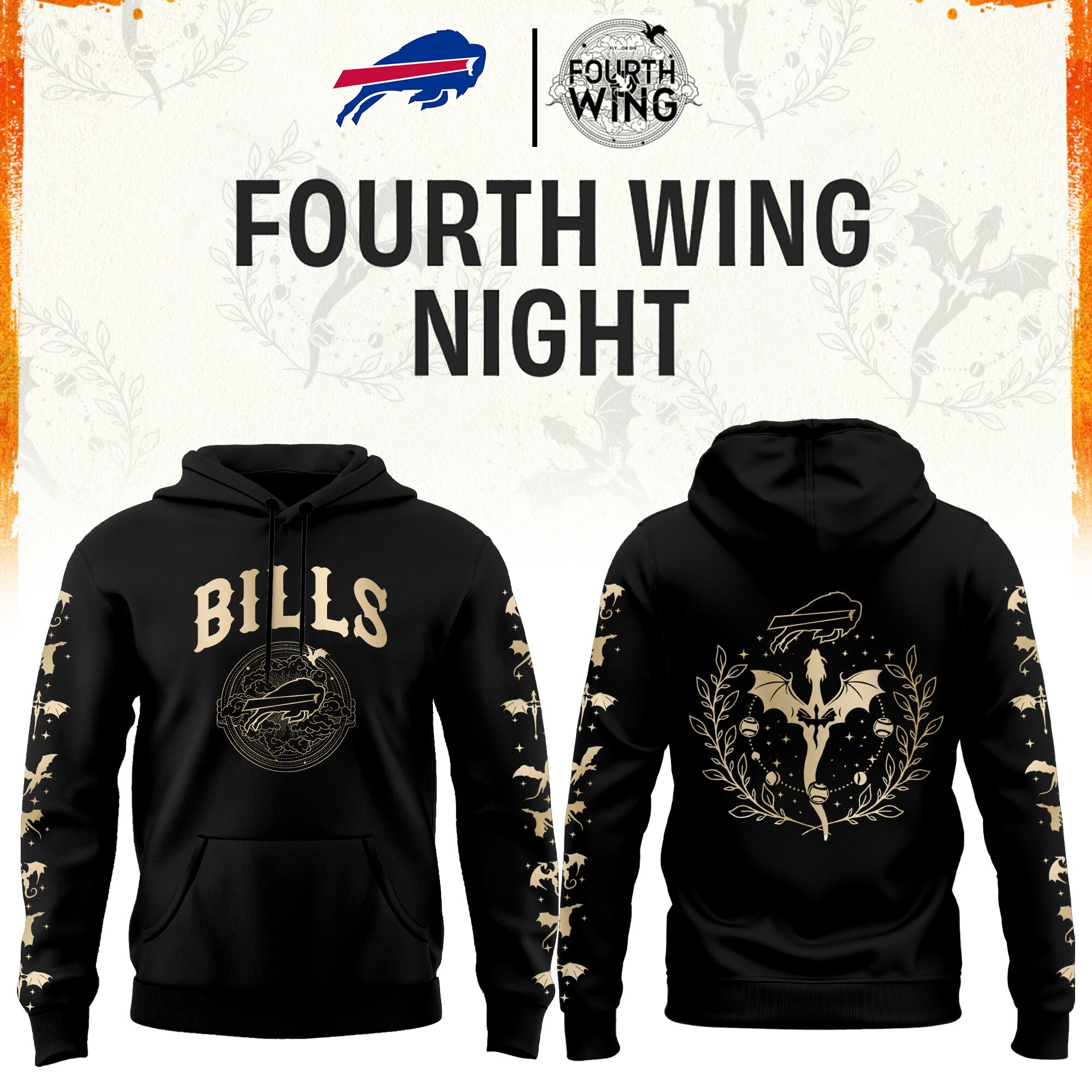 Glamasiacorner Unisex Buffalo Bills Hoodie
