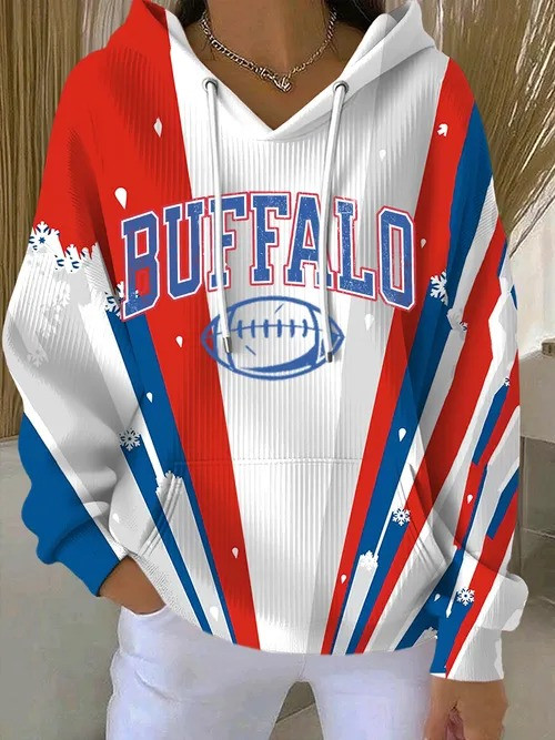 Glamasiacorner Unisex Buffalo Bills Hoodie - Football