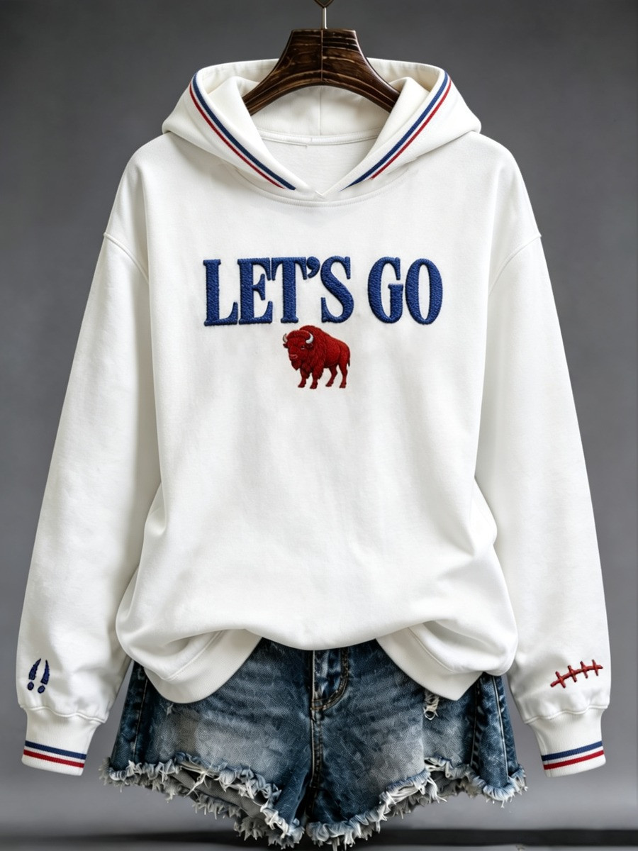 Glamasiacorner Unisex Buffalo Bills Hoodie - Football