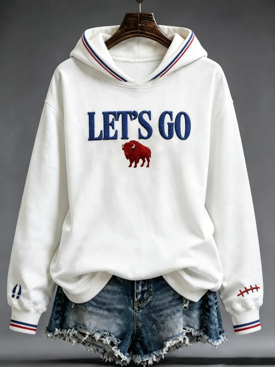 Glamasiacorner Unisex Buffalo Bills Hoodie - Football