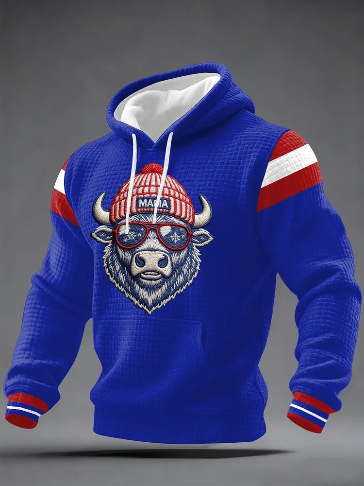 Glamasiacorner Unisex Buffalo Bills Hoodie - Football Mascot