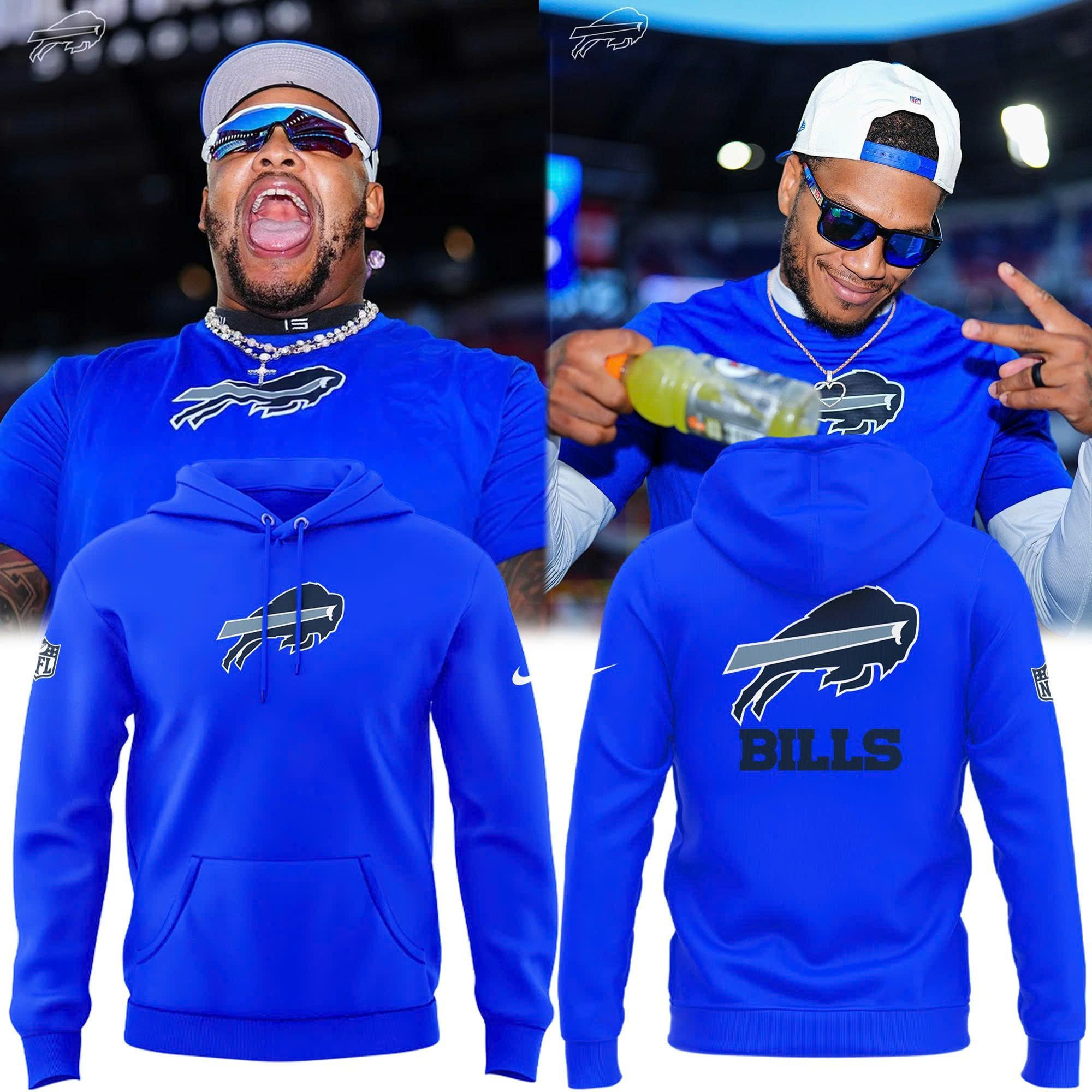 Glamasiacorner Unisex Buffalo Bills Hoodie - Game Day Football