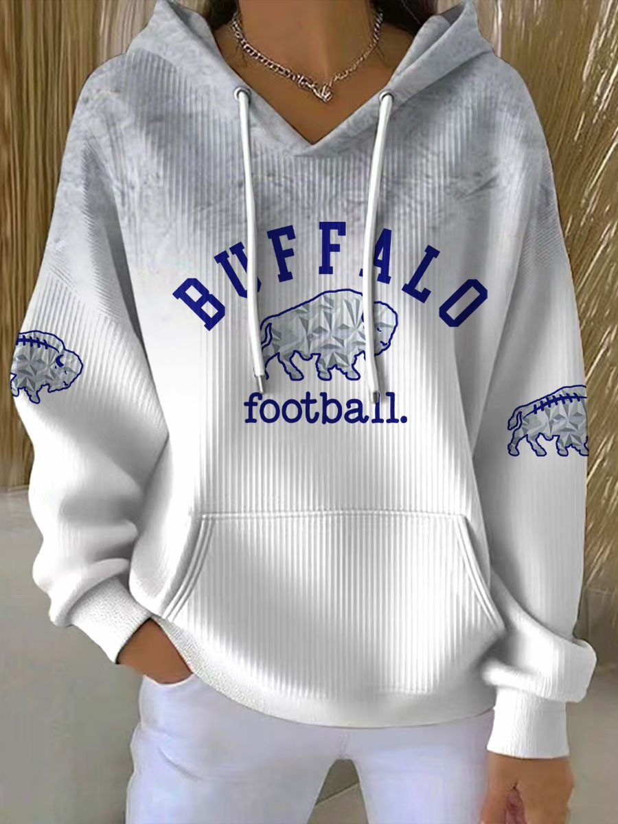 Glamasiacorner Unisex Buffalo Bills Hoodie - Game Day Football