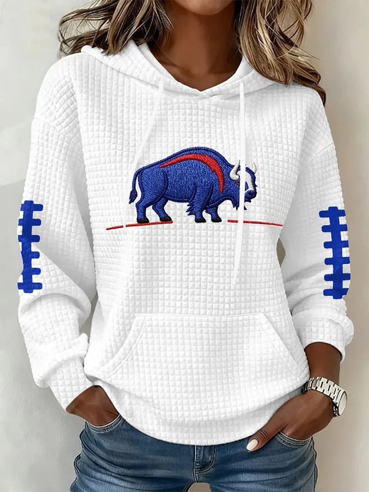 Glamasiacorner Unisex Buffalo Bills Hoodie - Game Day Football