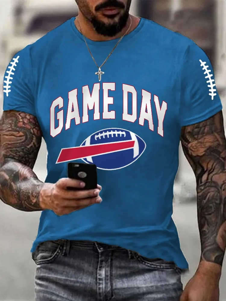 Glamasiacorner Unisex Buffalo Bills T-Shirt - Game Day Football
