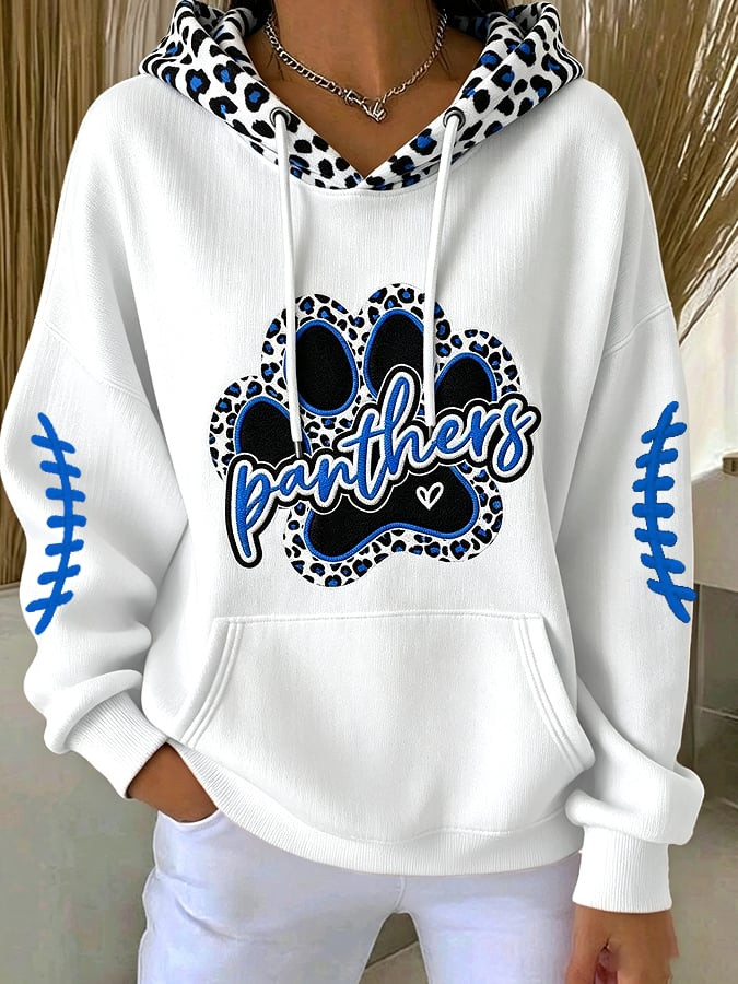Glamasiacorner Unisex Carolina Panthers Hoodie - Football