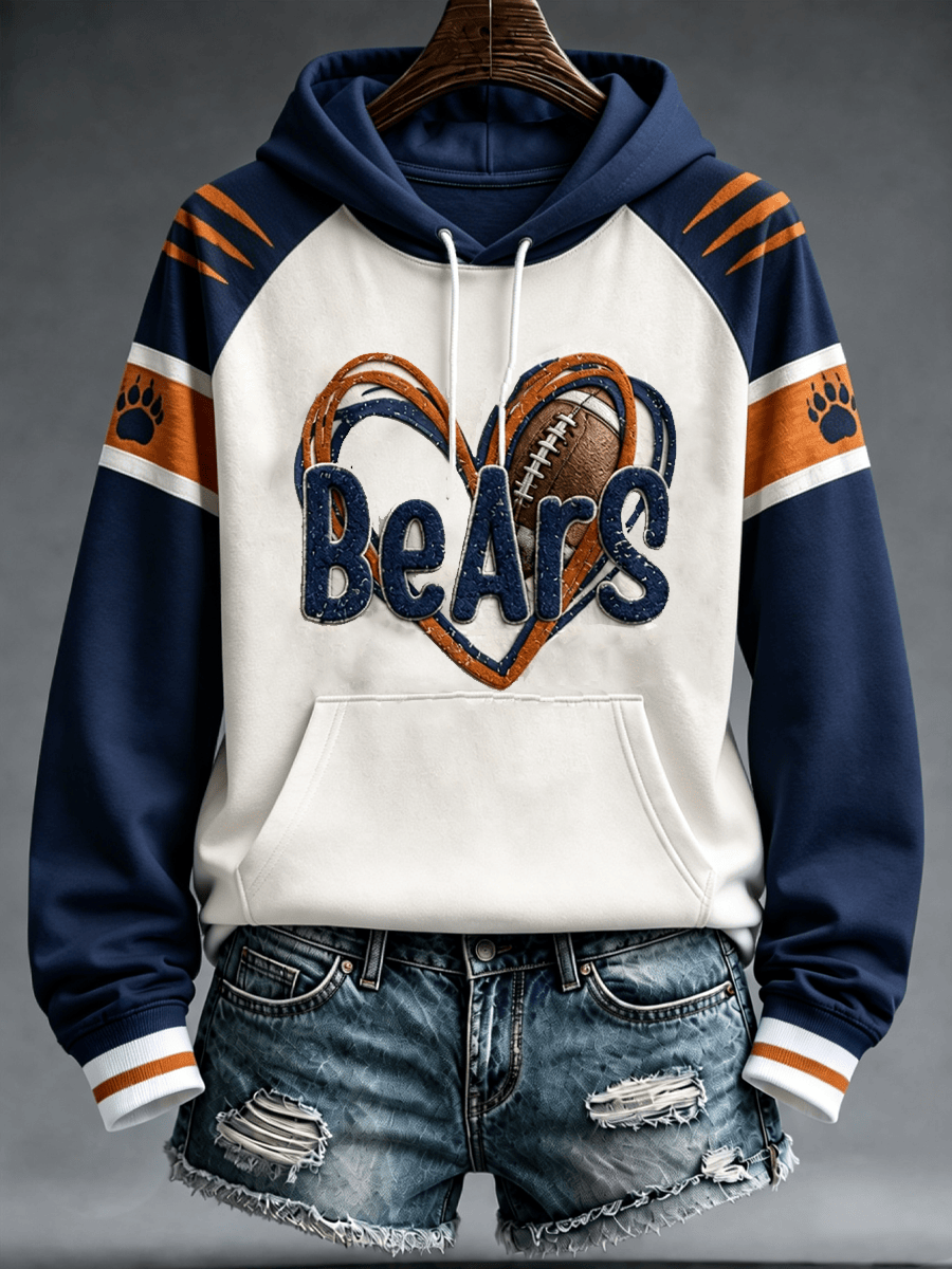 Glamasiacorner Unisex Chicago Bears Hoodie - Football