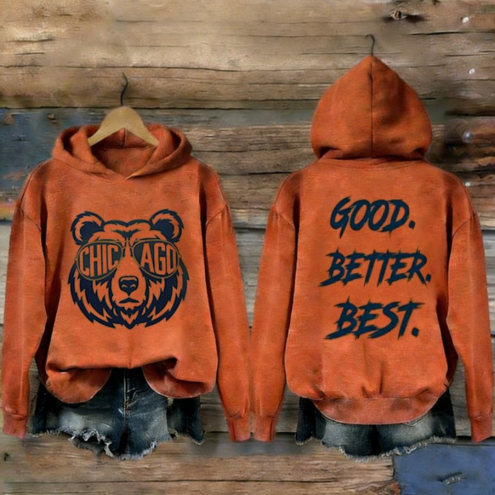 Glamasiacorner Unisex Chicago Bears Hoodie - Football