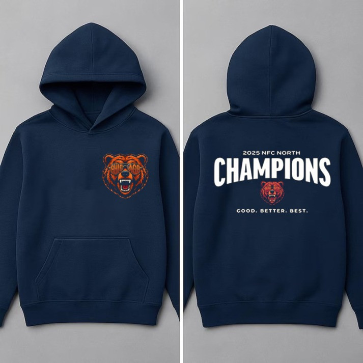 Glamasiacorner Unisex Chicago Bears Hoodie - Football