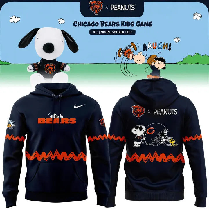 Glamasiacorner Unisex Chicago Bears Hoodie - Game Day