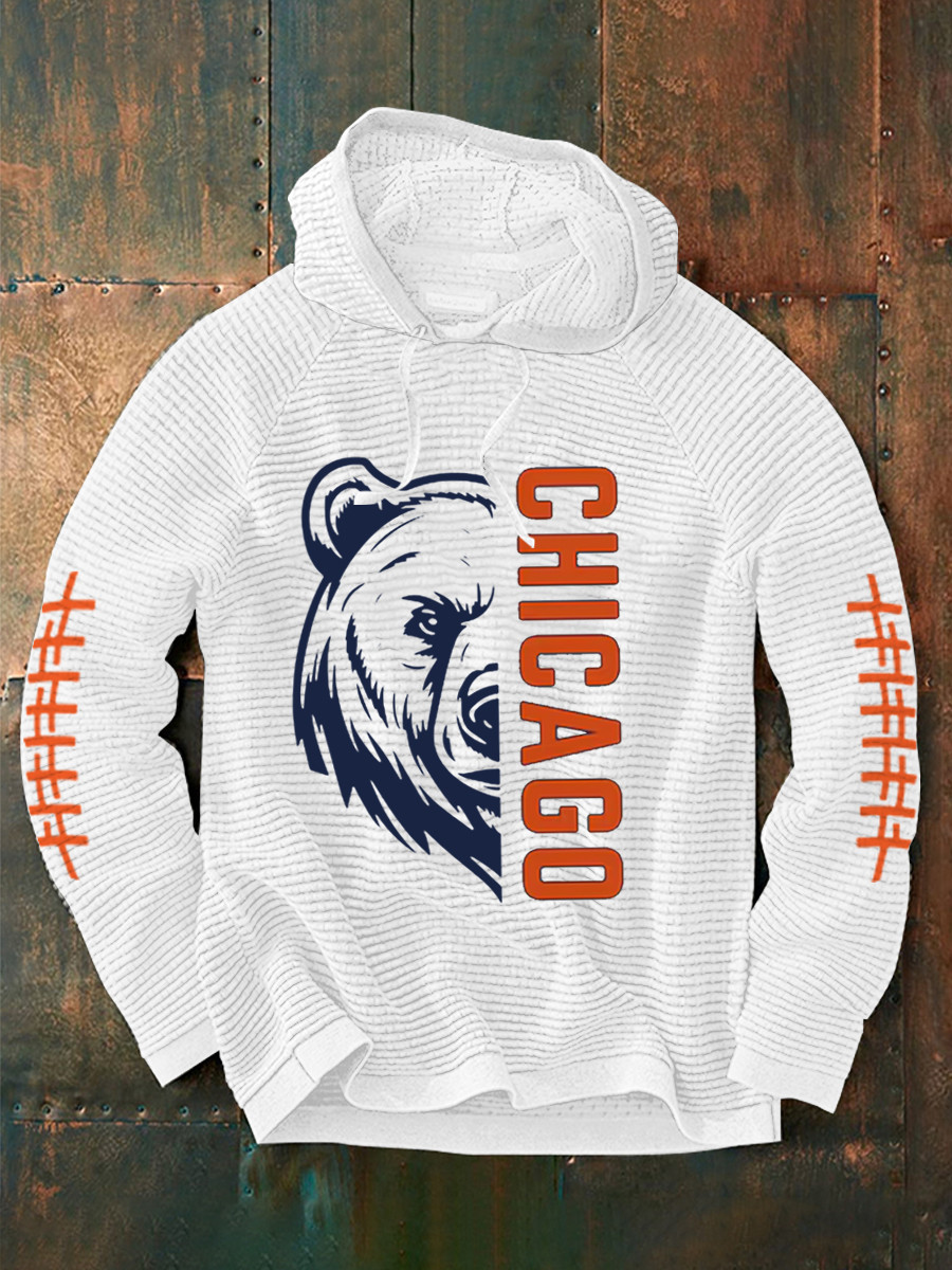 Glamasiacorner Unisex Chicago Bears Hoodie - Game Day Football