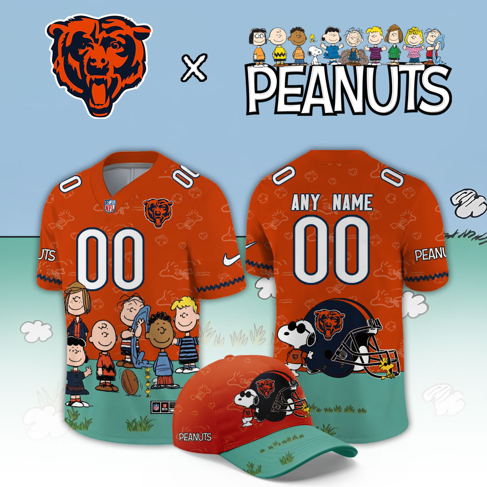 Glamasiacorner Unisex Chicago Bears Jersey - Football