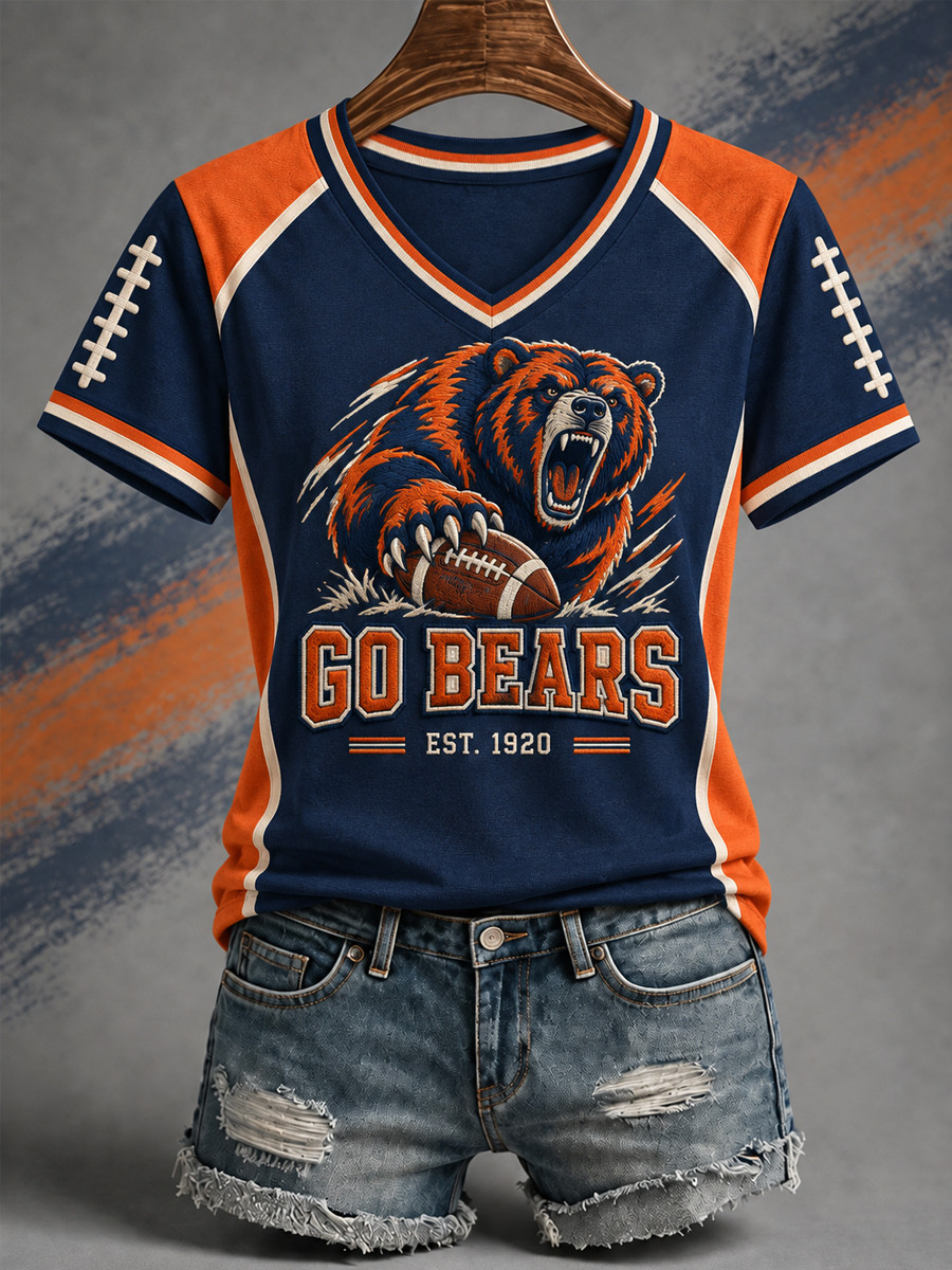 Glamasiacorner Unisex Chicago Bears Shirt
