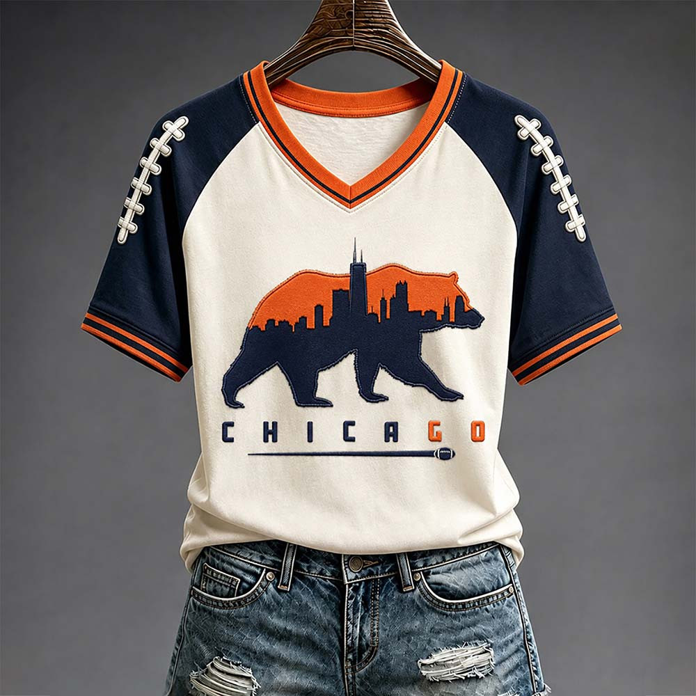 Glamasiacorner Unisex Chicago Bears Shirt - Football