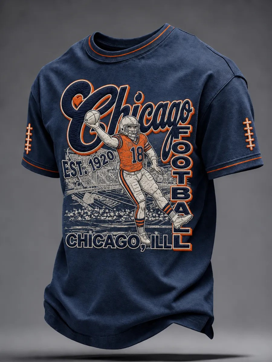Glamasiacorner Unisex Chicago Bears Shirt - Football