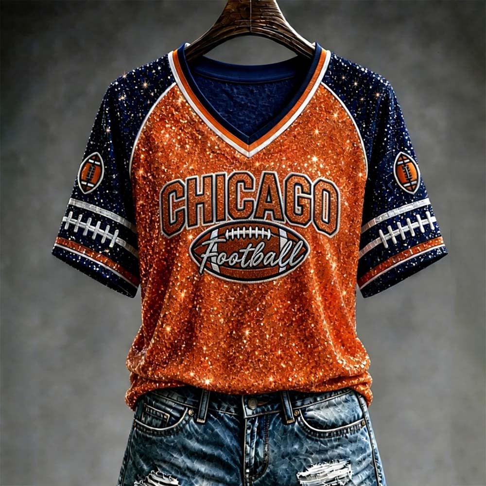 Glamasiacorner Unisex Chicago Bears Shirt - Football