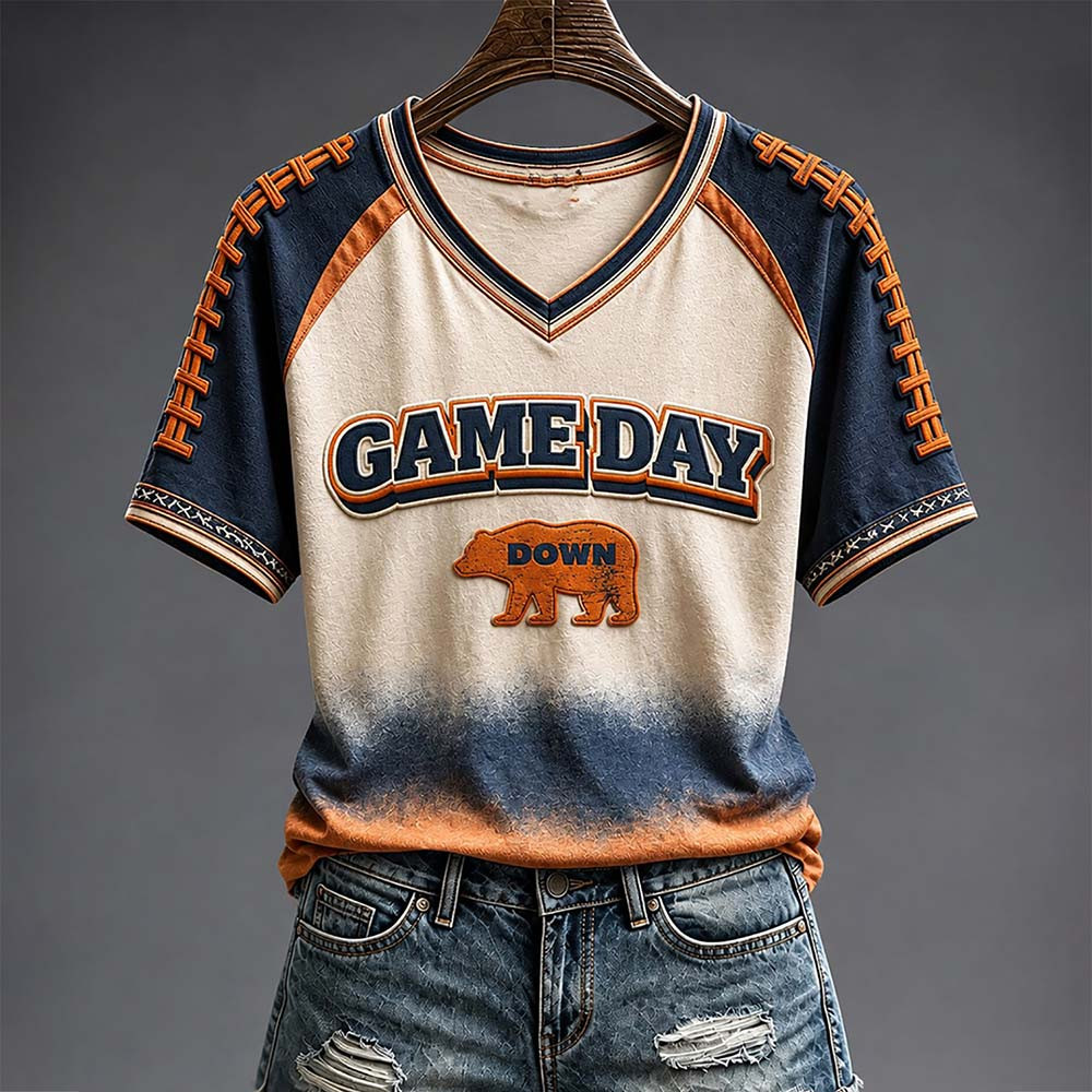 Glamasiacorner Unisex Chicago Bears Shirt - Game Day
