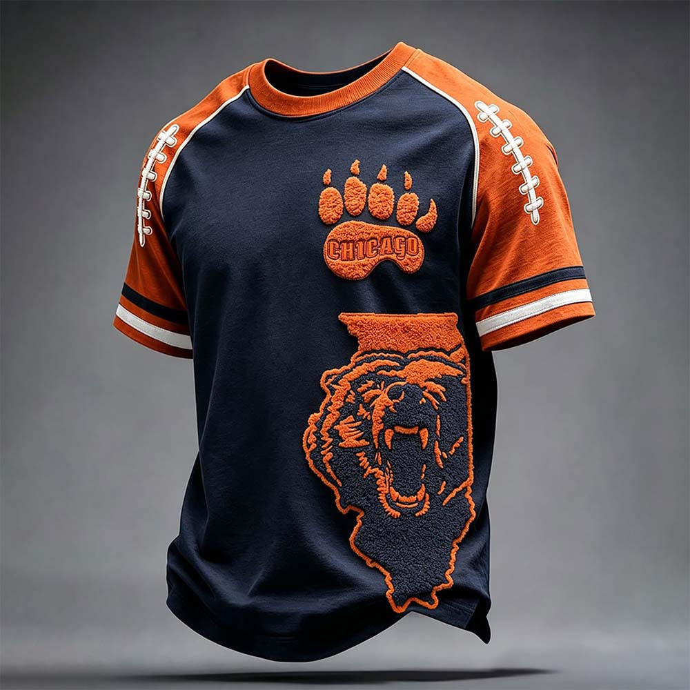 Glamasiacorner Unisex Chicago Bears T-Shirt - Football