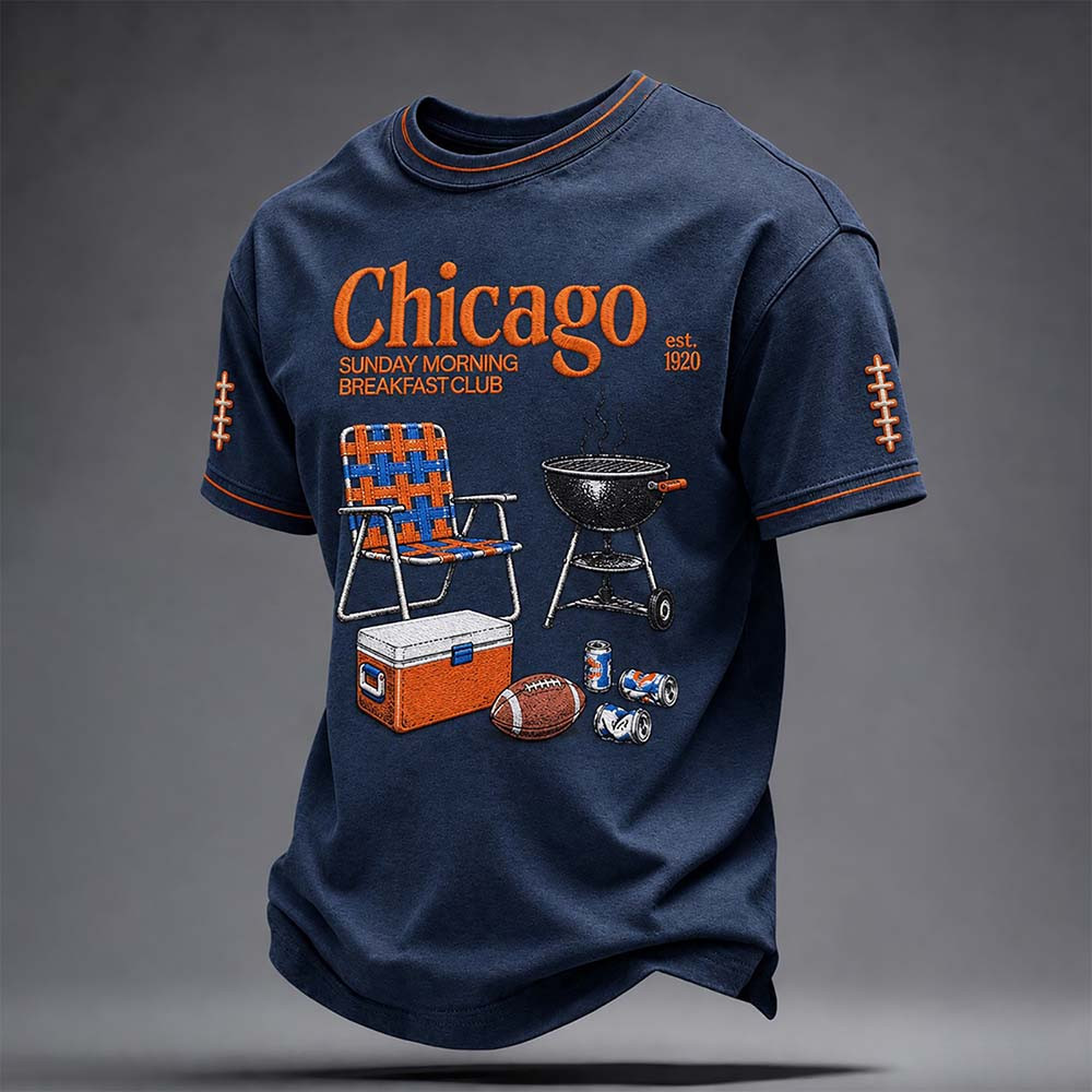 Glamasiacorner Unisex Chicago Bears T-Shirt - Football
