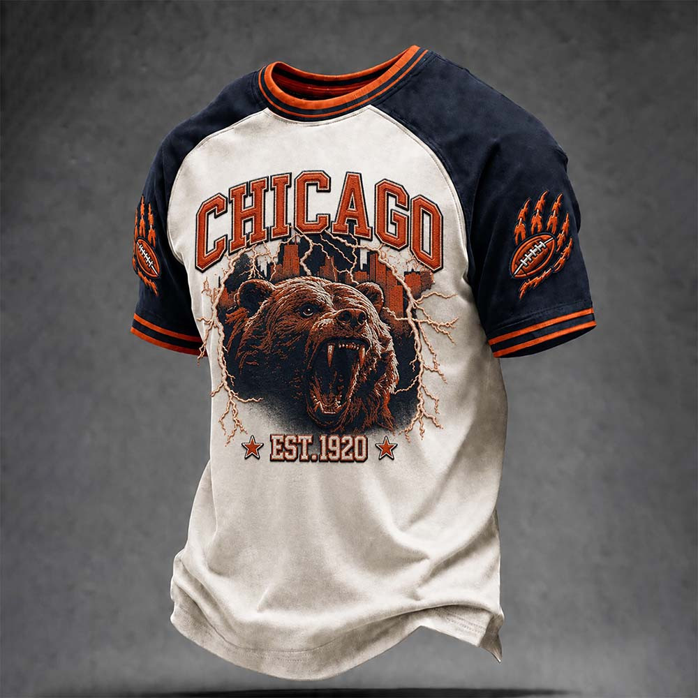 Glamasiacorner Unisex Chicago Bears T-Shirt - Football
