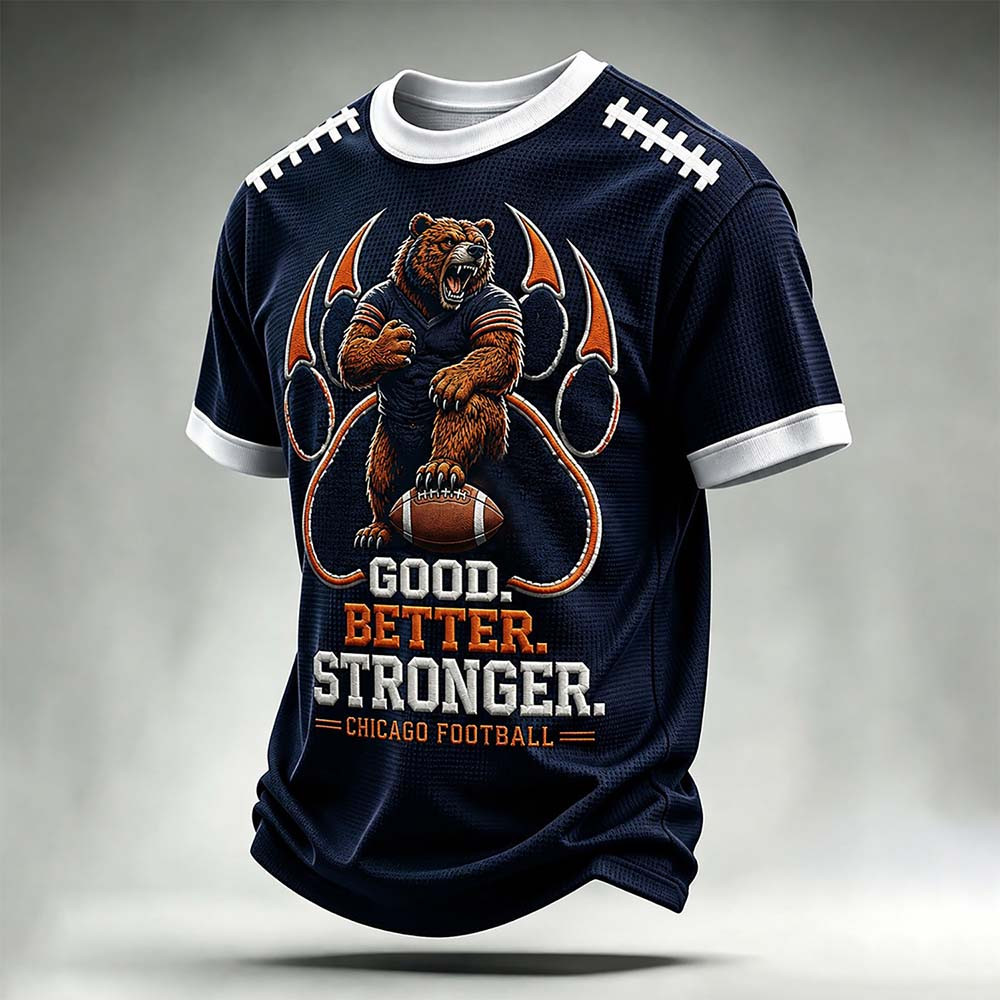 Glamasiacorner Unisex Chicago Bears T-Shirt - Football