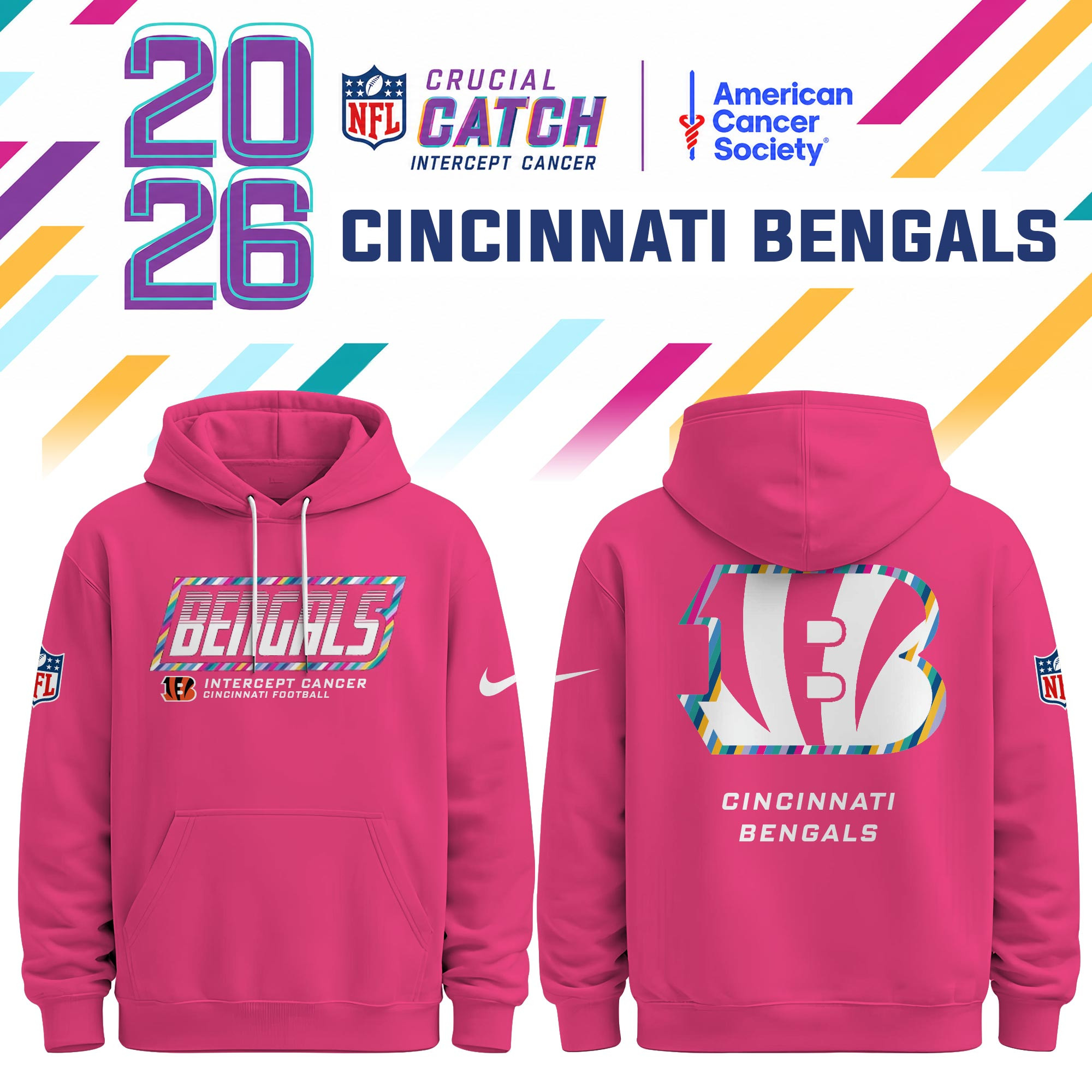 Glamasiacorner Unisex Cincinnati Bengals Hoodie