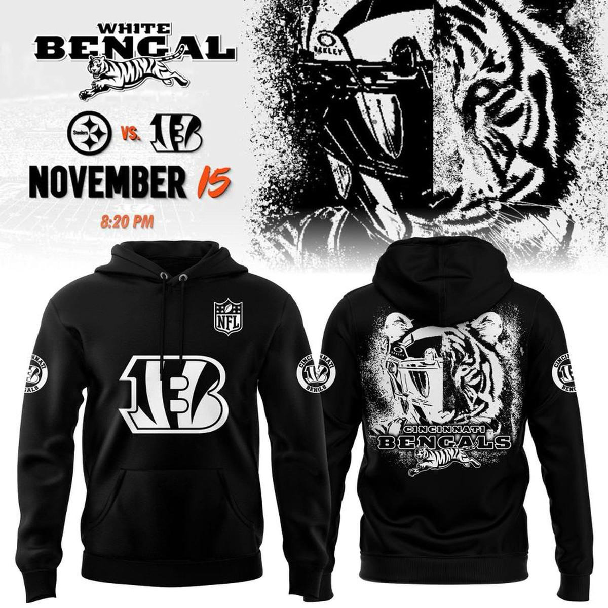 Glamasiacorner Unisex Cincinnati Bengals Hoodie - Game Day